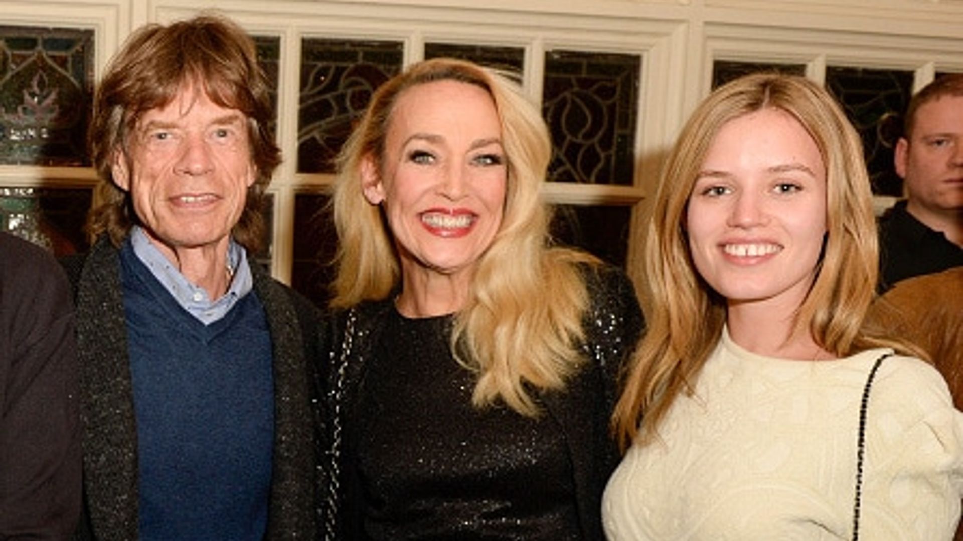 Mick Jagger supports Jerry Hall in new theater role