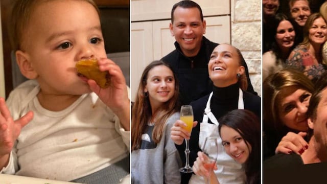 celebrity thanksgiving 2019 photos