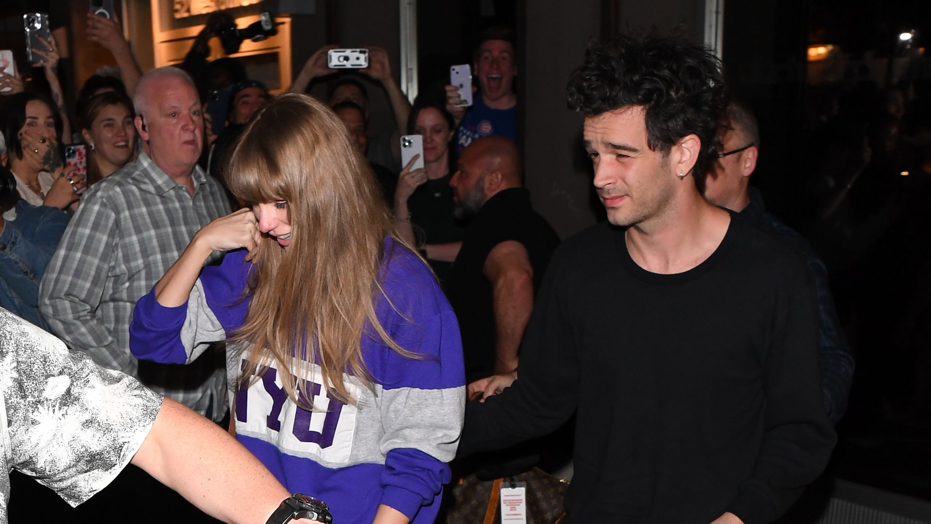 Matty Healy appears to take a jab at Taylor Swift during Glastonbury performance