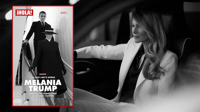 Inside Melania Trump's World: A Behind-the-Scenes Look at the First Lady  ¡HOLA! Digital Cover