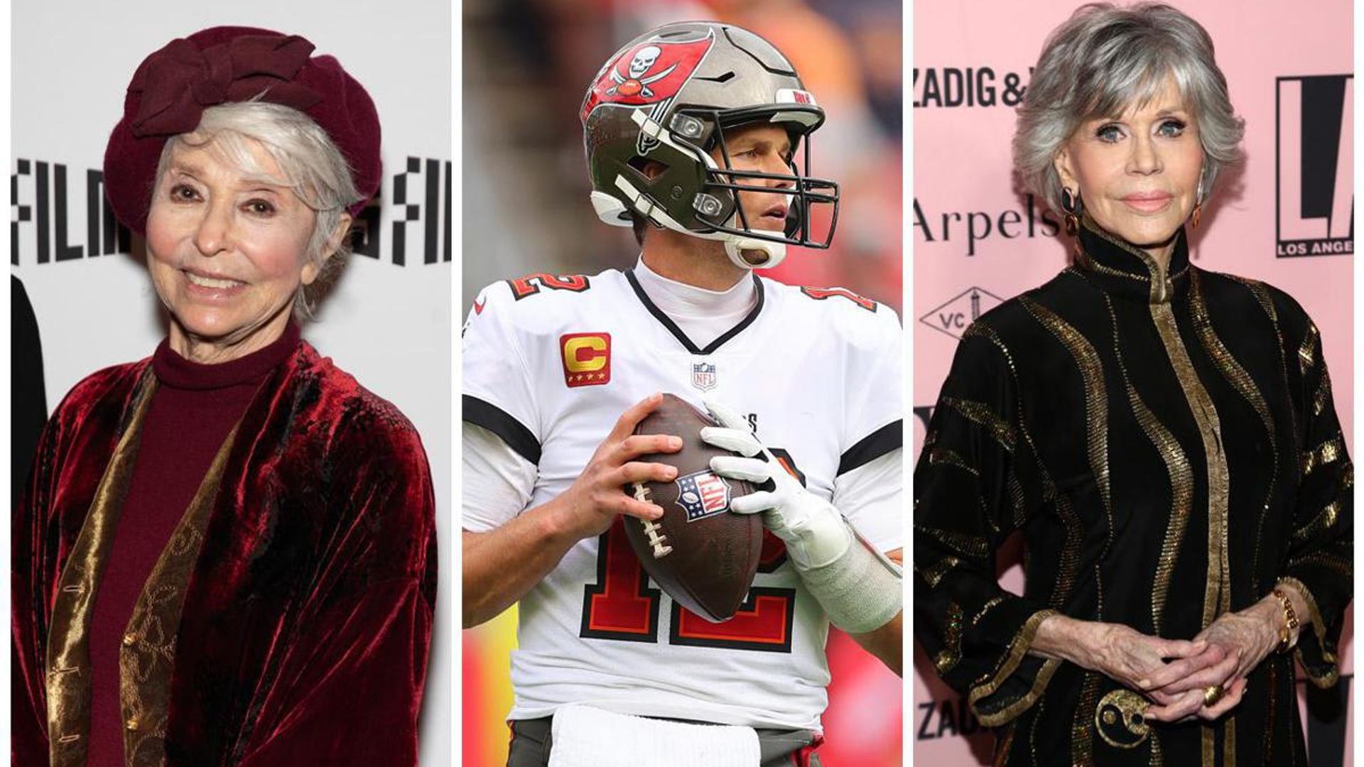 Tom Brady teams up with Rita Moreno, Jane Fonda, and more legendary actresses for new project