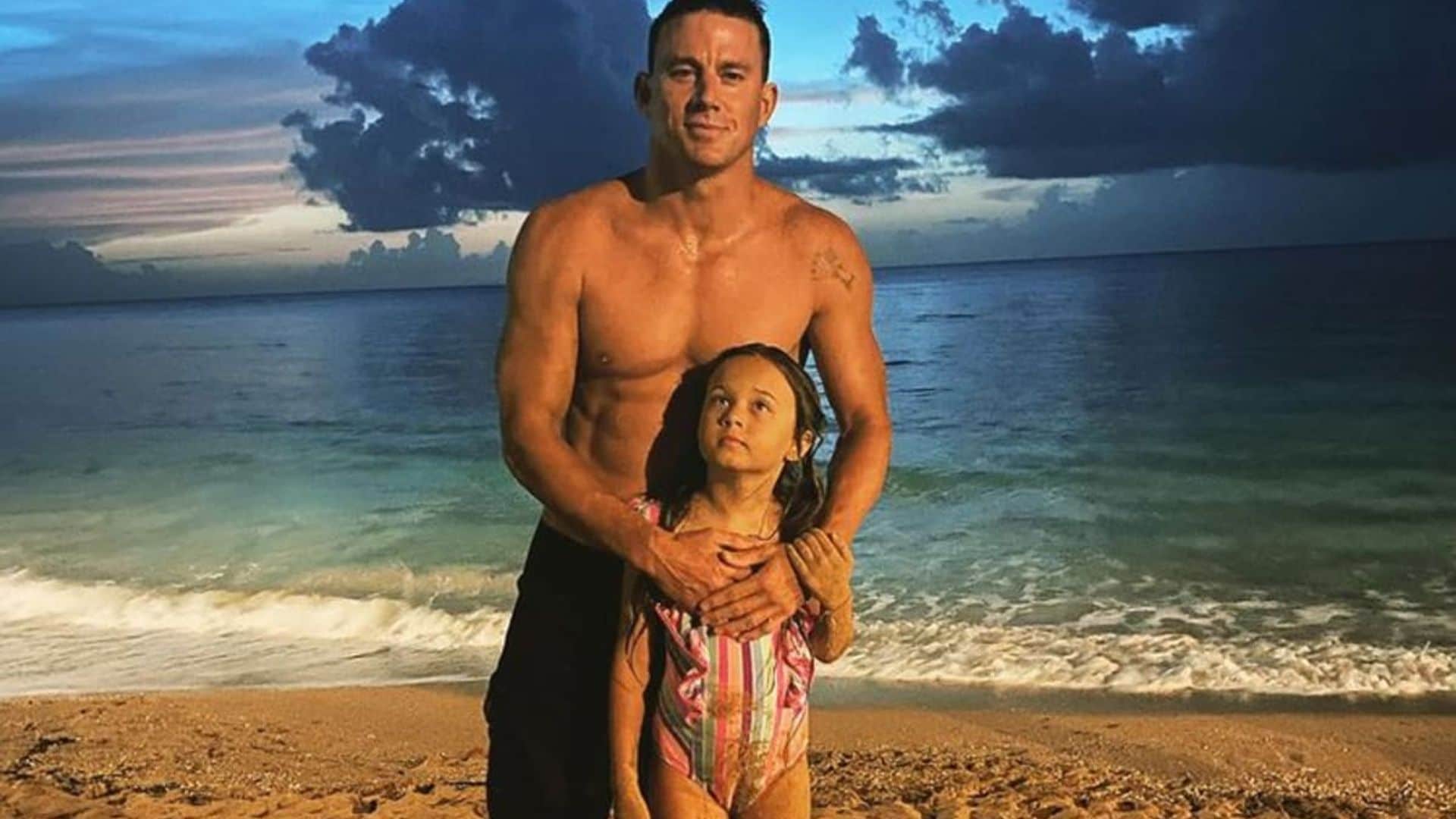 Channing Tatum shares new photos of “Harvest Moon witch” daughter Everly