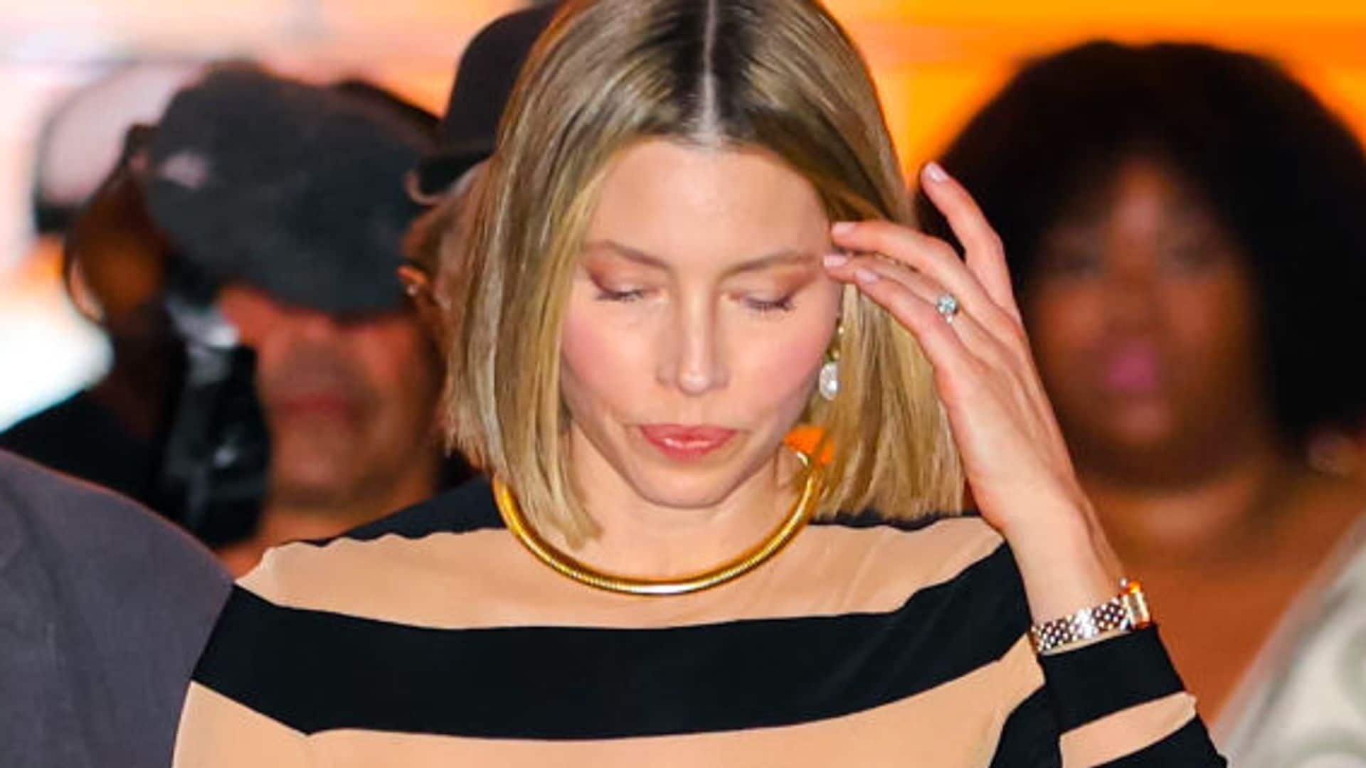 Jessica Biel reappears following Justin Timberlake controversy