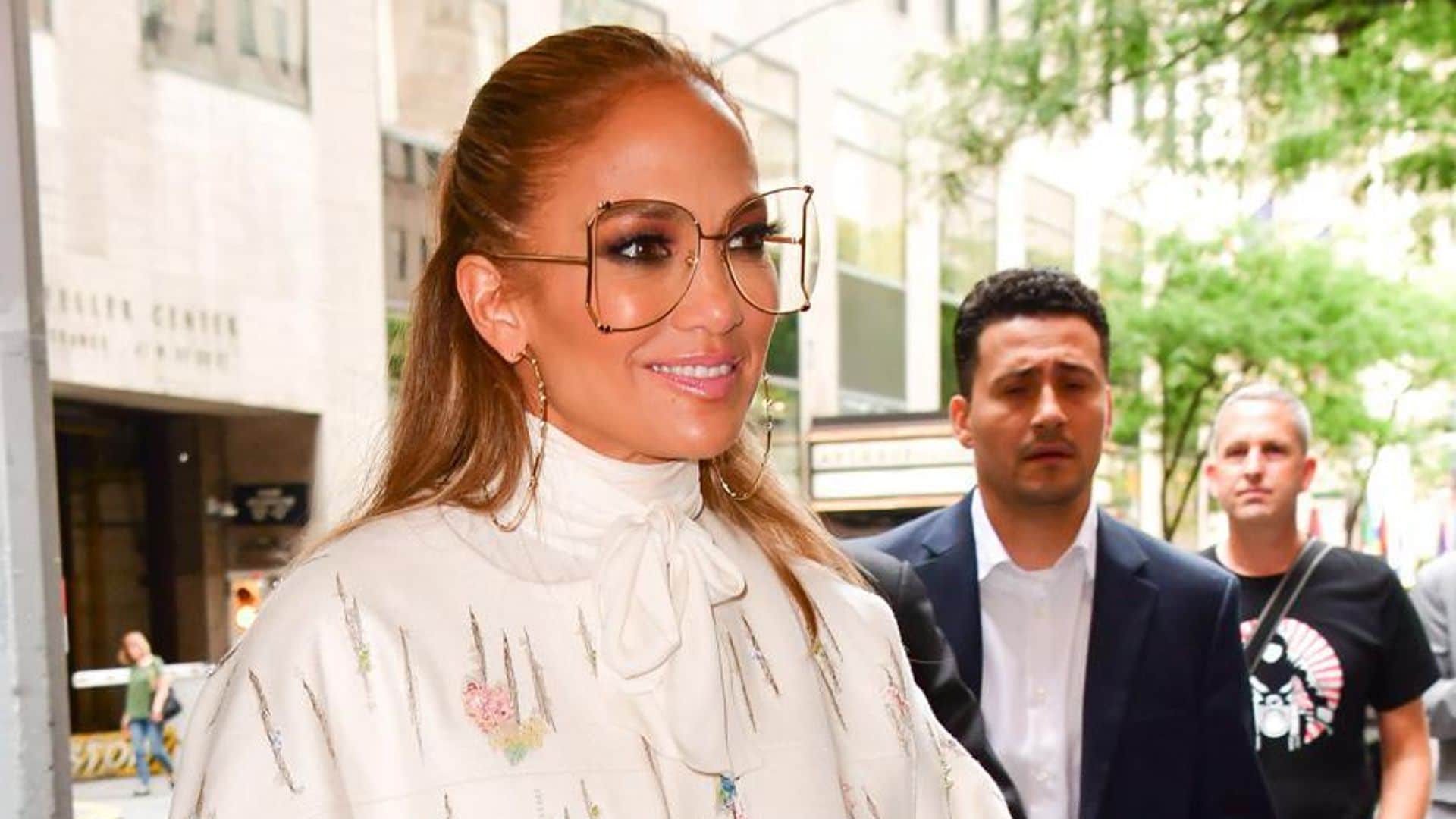 Jennifer Lopez was seen with the hottest hair accessory while in Monaco