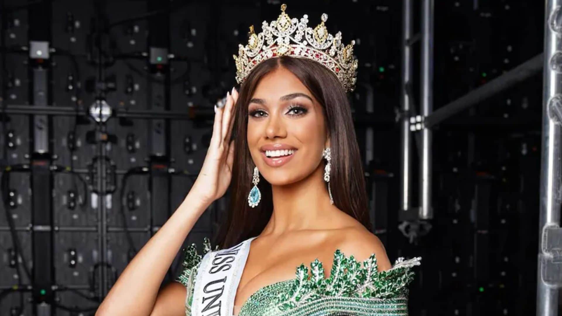 Lina Luaces, Lili Estefan's daughter, was crowned Miss Universe Cuba 2025