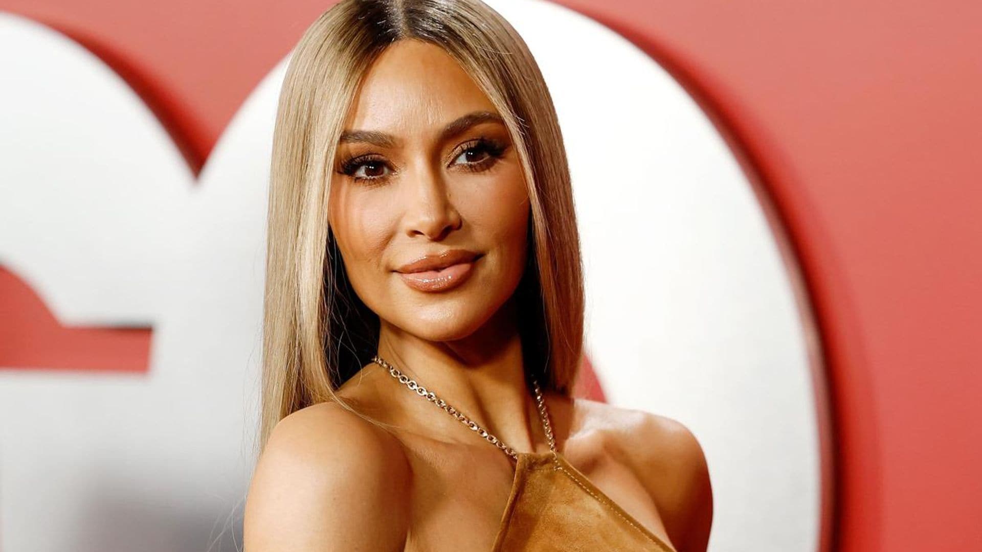 Kim Kardashian’s extravagant Christmas decorations include dozens of white trees inside her home