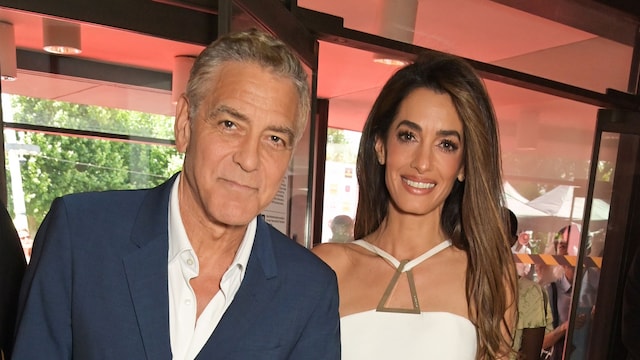 Amal Clooney stuns in sparkling sequin dress at luxe Lake Como event