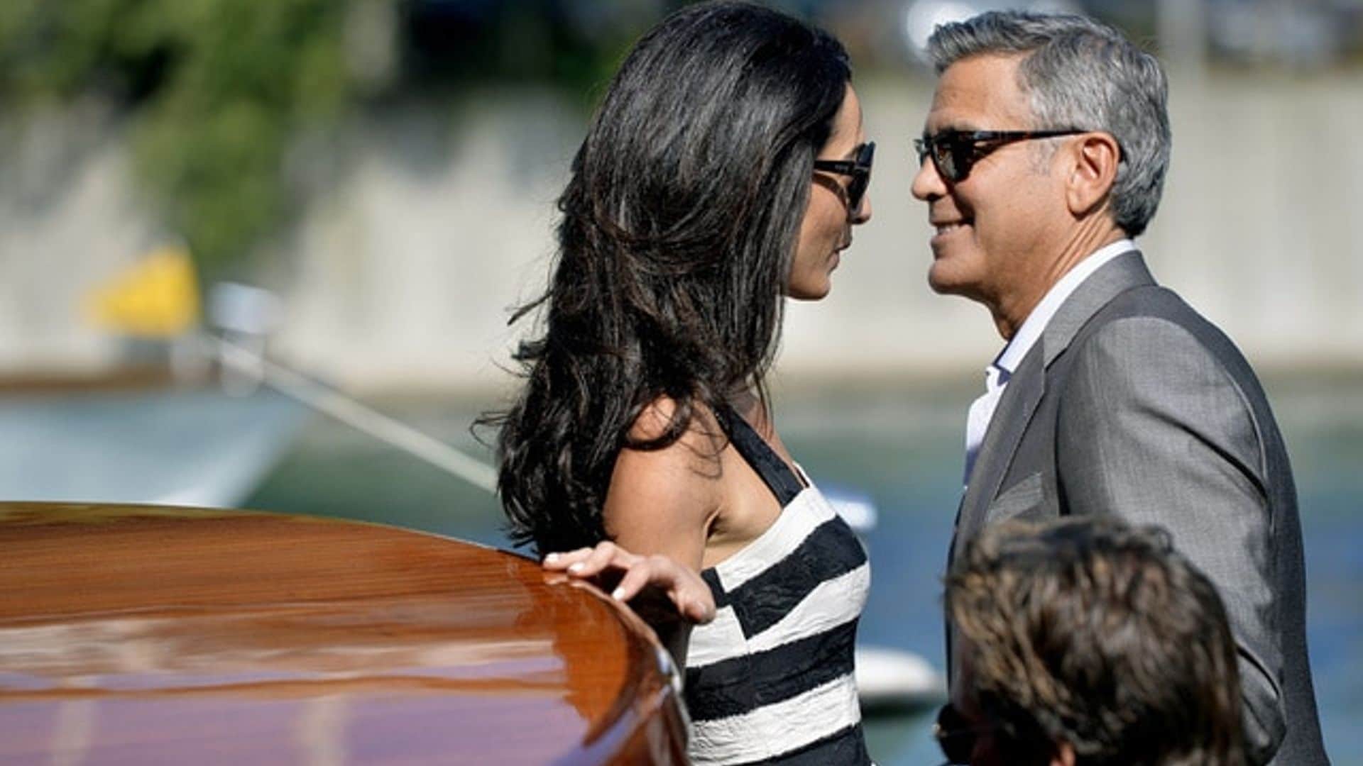 George Clooney and Amal Alamuddin's Venetian wedding weekend in pictures