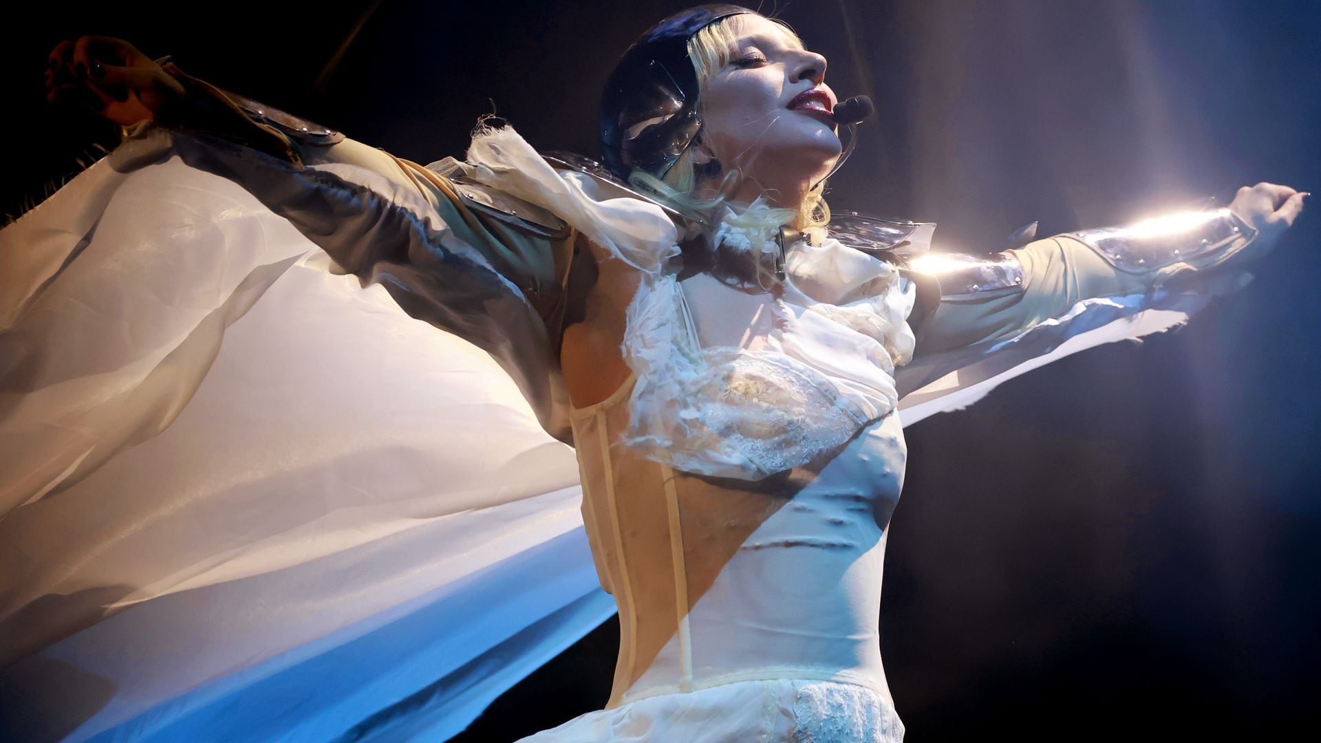 Lady Gaga takes a tumble and handles it like a pro at Las Vegas show