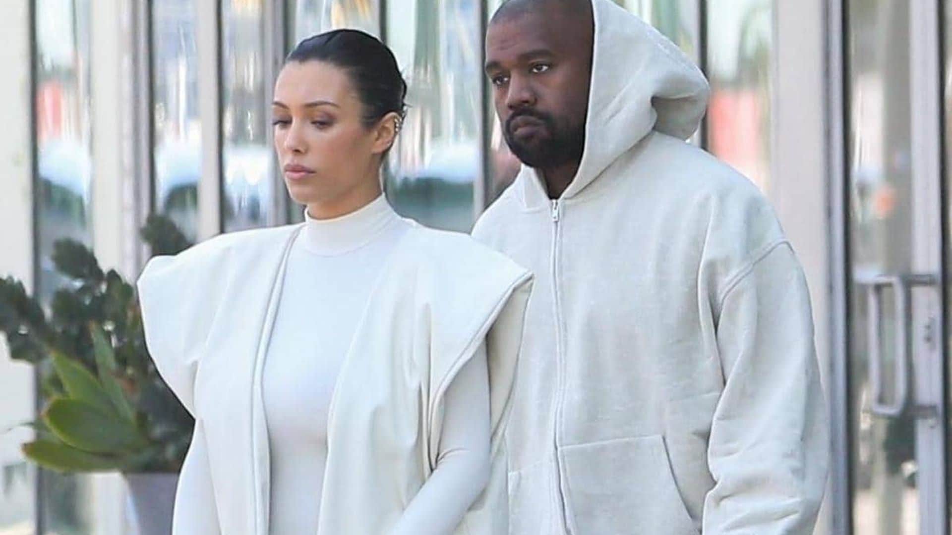 Bianca Censori and Kanye West wear matching looks and drive around LA in new cybertruck
