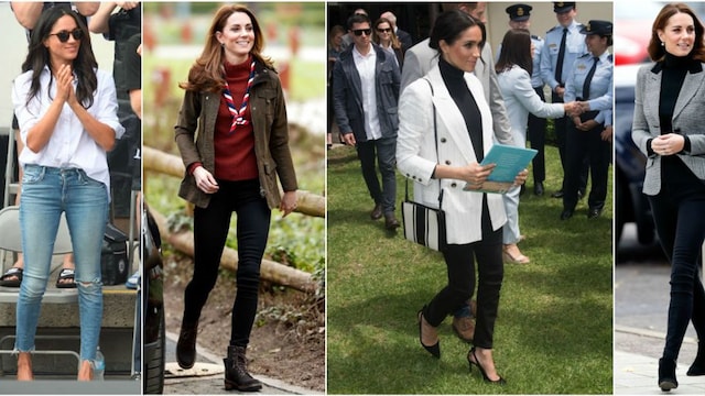Meghan Markle and Kate Middleton