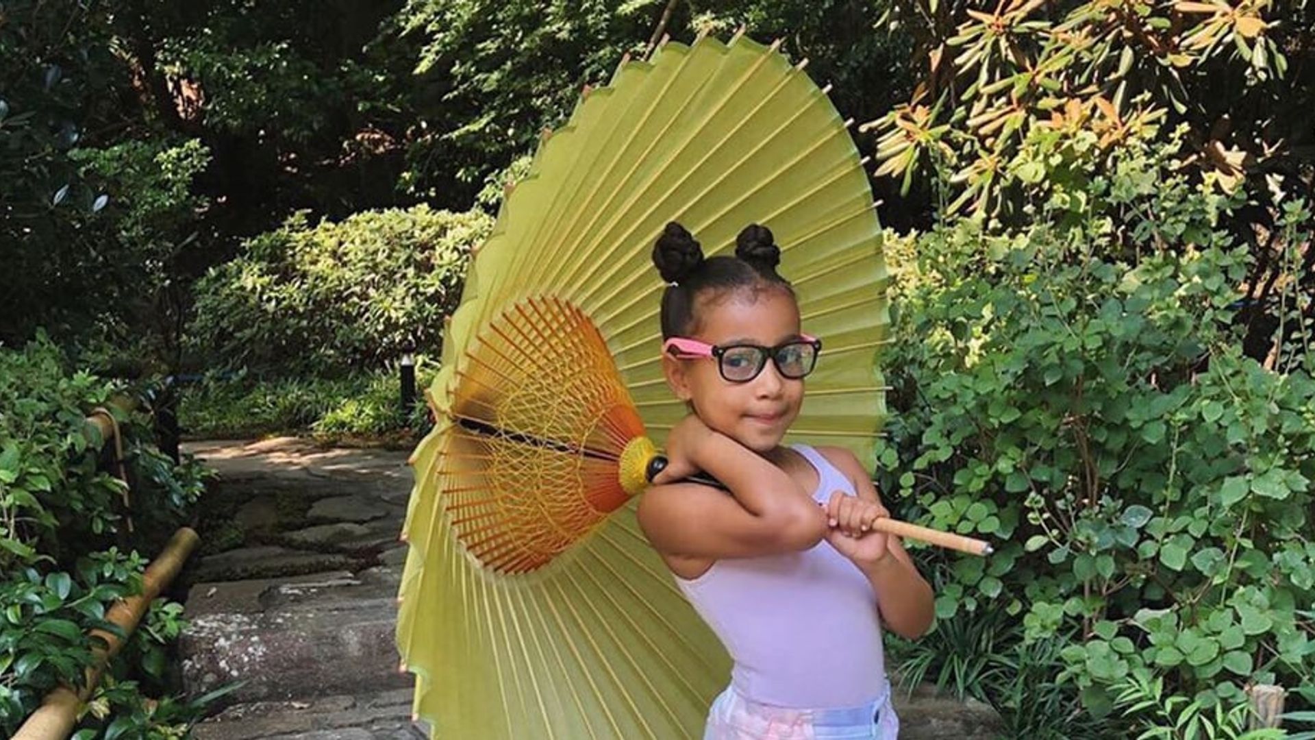 North West proves she is a true style maven on trip to Japan with her parents