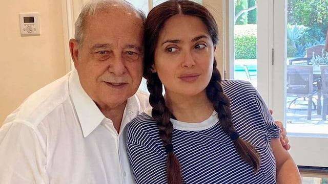 Salma Hayek, father Sami