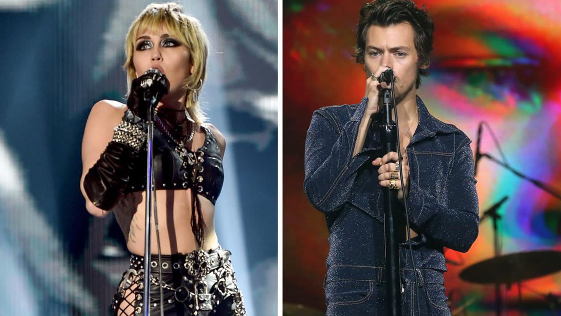 Miley Cyrus sings new record deal and teases collaboration with Harry Styles