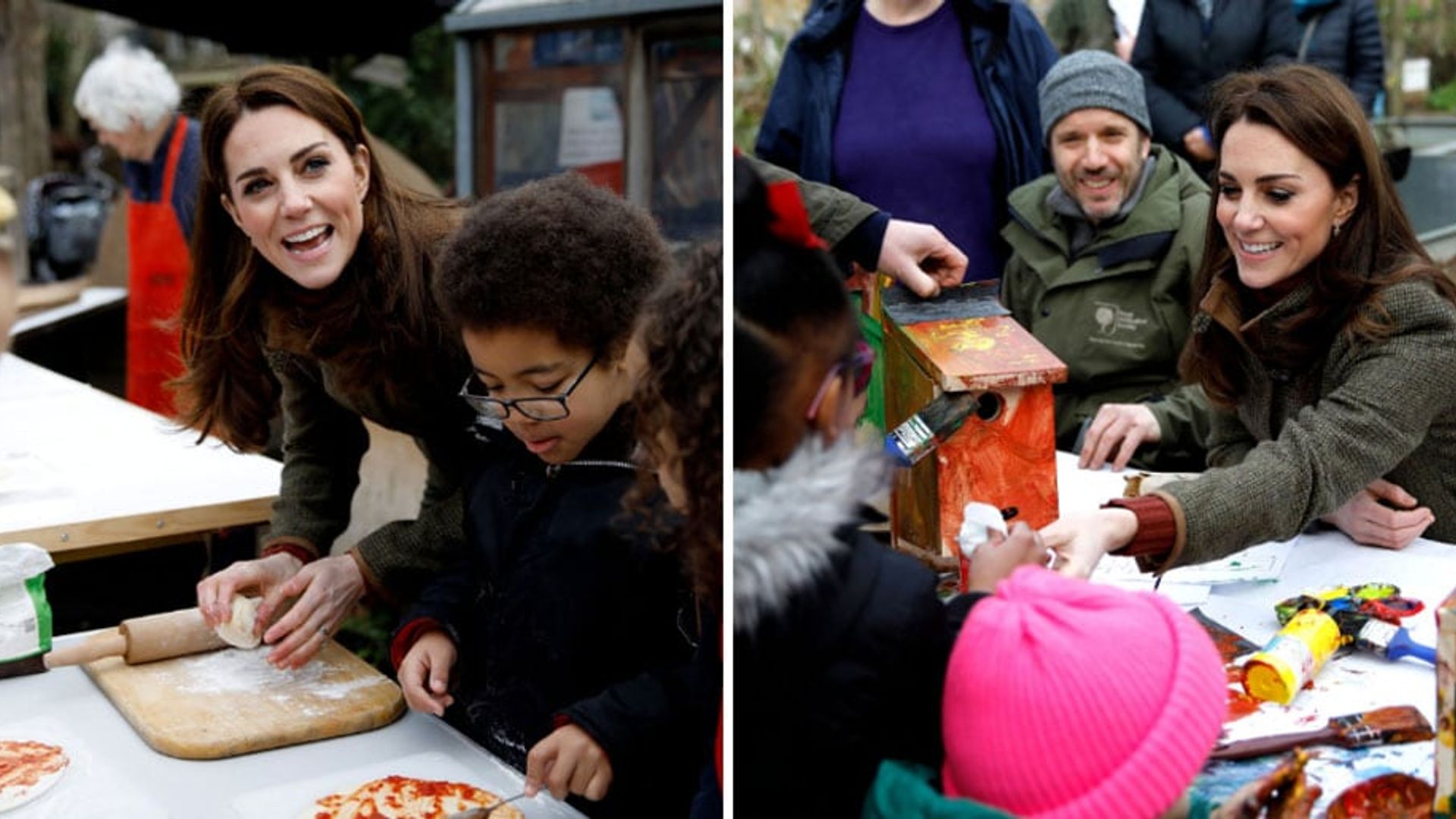 Kate Middleton has an outdoor pizza party and spends time at a special garden – all the pics