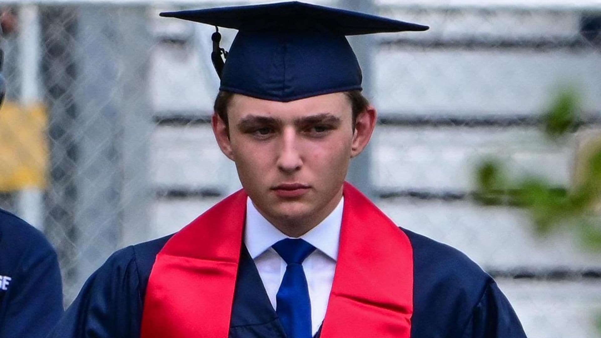 WATCH: Barron Trump’s high school graduation photos