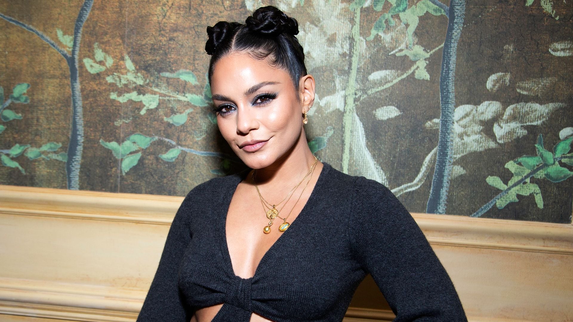 Vanessa Hudgens turns heads with baby bump at EDM concert in boho-chic look