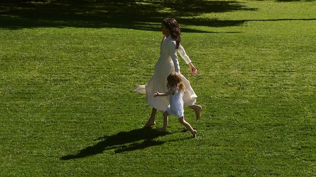 Meghan Markle and daughter Lilibet