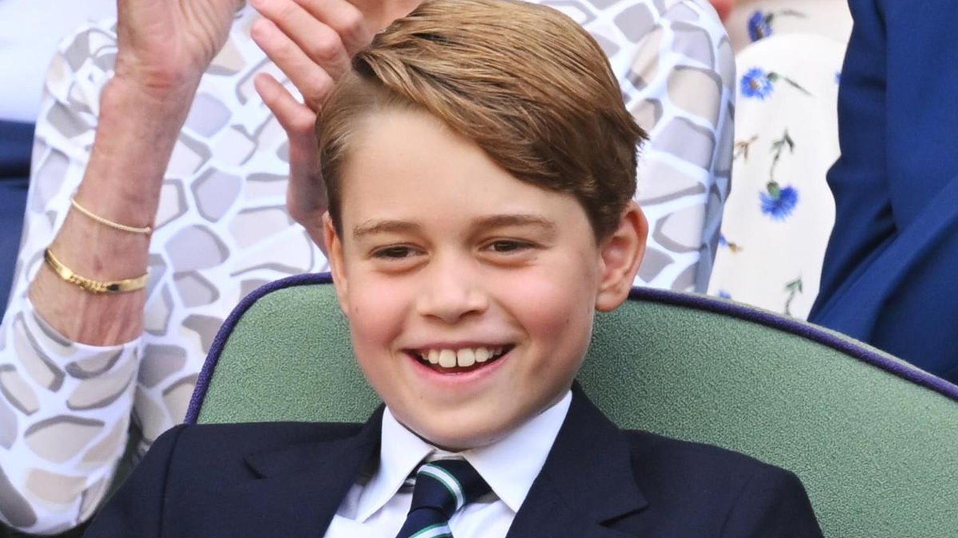 Prince George pictured on family holiday in new birthday photo