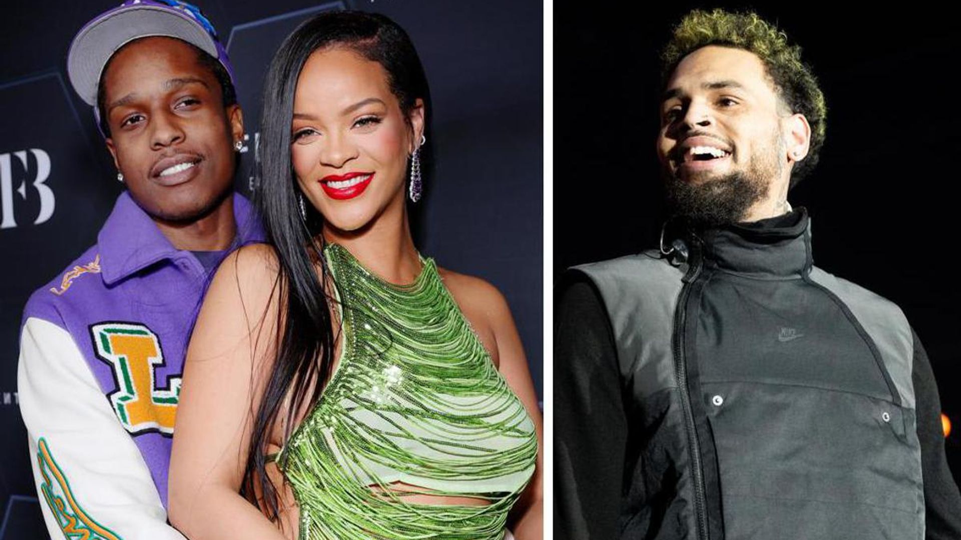 Chris Brown seemingly congratulates Rihanna and A$AP Rocky