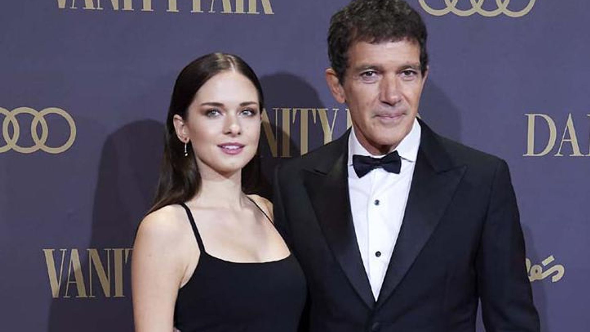 Proud dad Antonio Banderas shows off daughter Stella on the red carpet