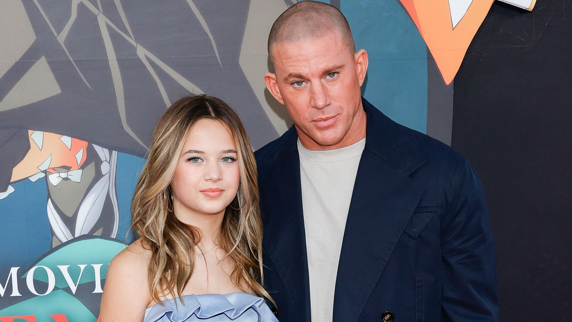 Channing Tatum is a 'cool dad' in rare red carpet moment with daughter Everly and girlfriend Inka Williams