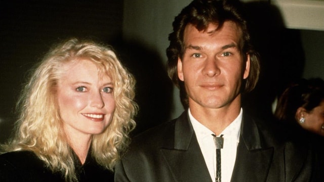Patrick Swayze and wife Lisa Niemi