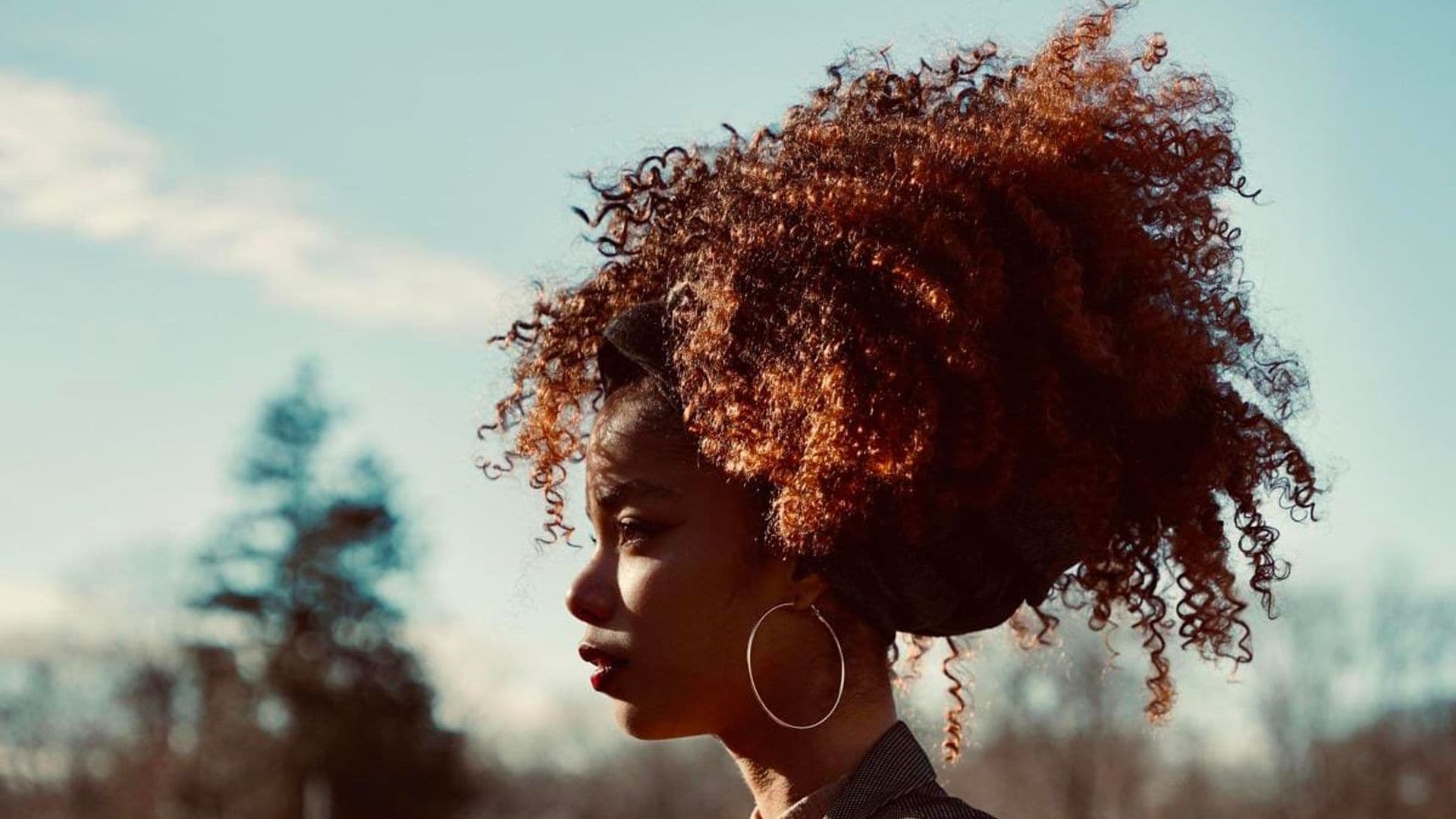 How to rock an updo if you have curly hair