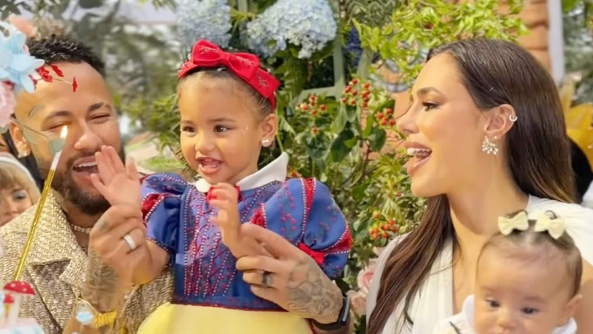 Neymar and Bruna Biancardi throw a fairytale birthday bash for daughter Mavie