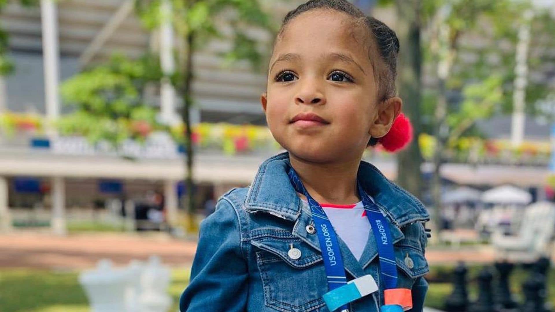 Serena Williams’ daughter Olympia wears tutu to US Open and she’s our MVP