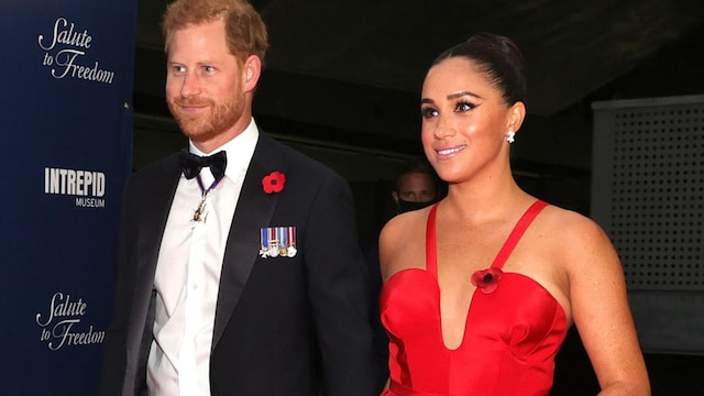 Meghan Markle and Prince Harry to receive prestigious award