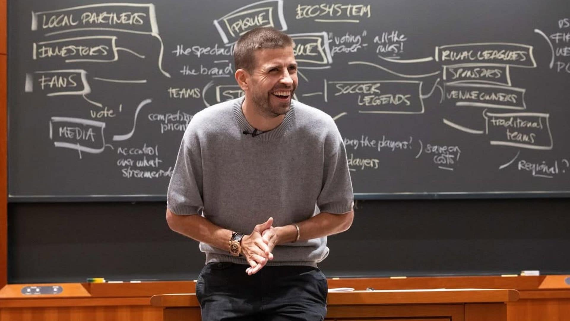 Gerard Piqué turns Harvard professor: The former footballer goes Ivy league