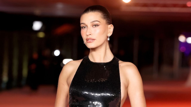  Hailey Bieber attends the 3rd Annual Academy Museum Gala at Academy Museum of Motion Pictures on December 03, 2023 in Los Angeles, California. (Photo by Rodin Eckenroth/GA/The Hollywood Reporter via Getty Images)