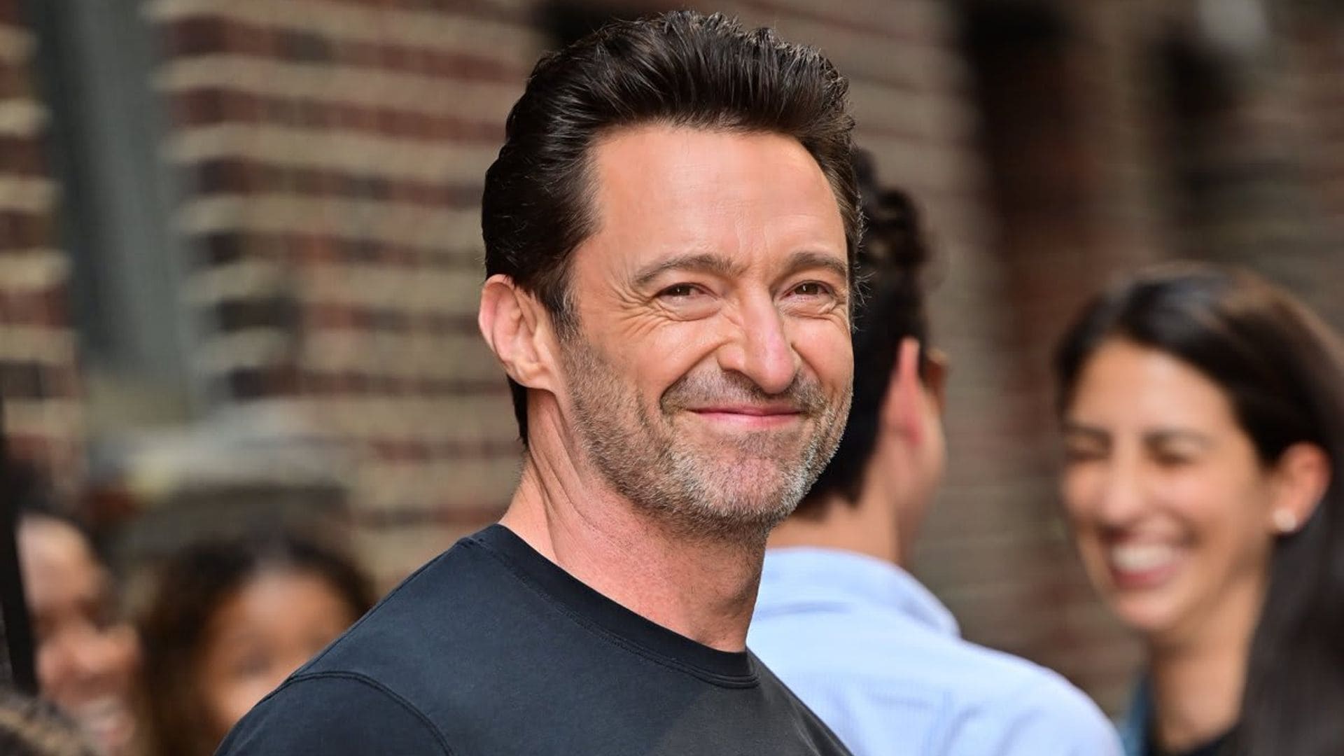 Hugh Jackman shares a beautiful baby photo accompanied by his grandmother