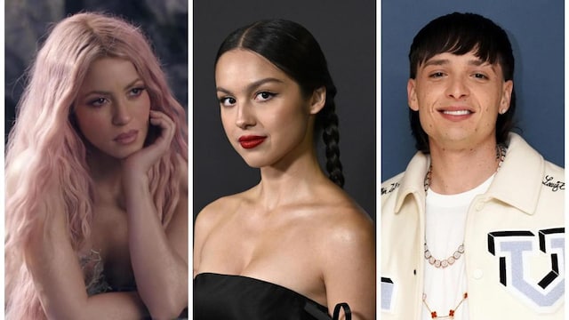 Shakira, Olivia Rodrigo, Peso Pluma