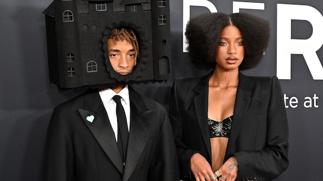 Jaden Smith and Willow Smith arrive for the 67th Annual Grammy Awards 