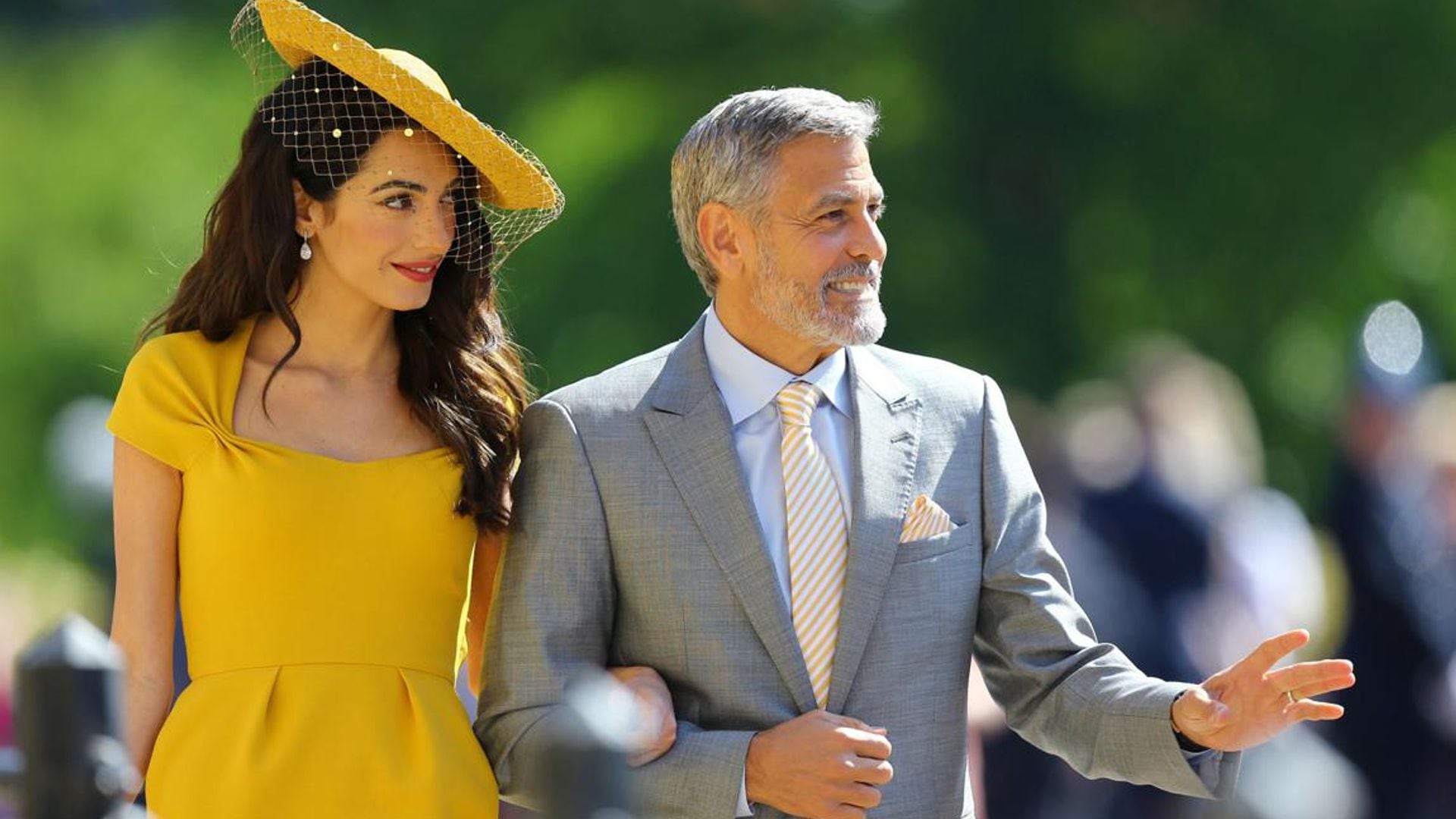 George and Amal Clooney’s big secret revealed at the Royal wedding
