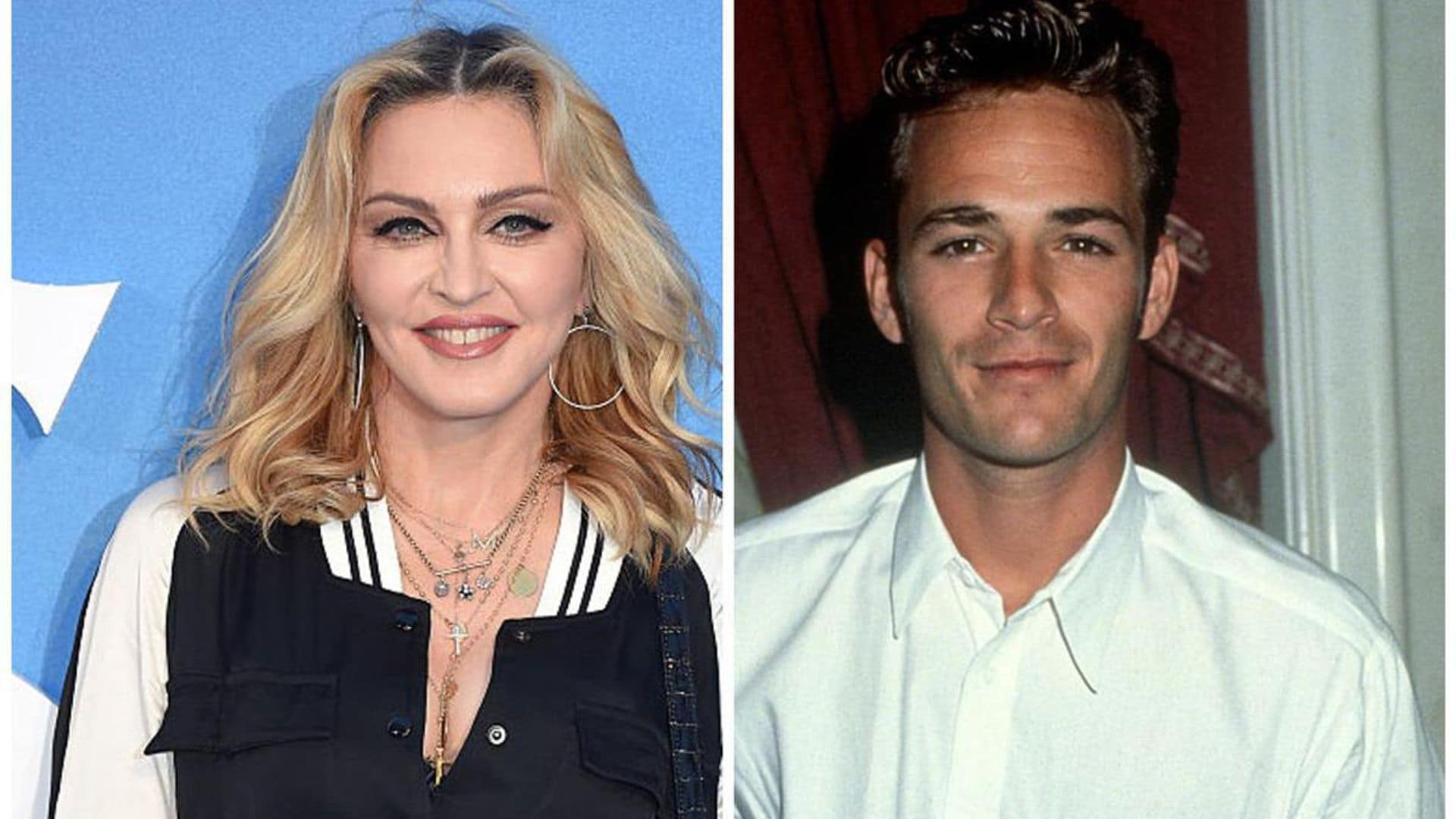 Luke Perry co-star reveals he confided in her regarding Madonna romance