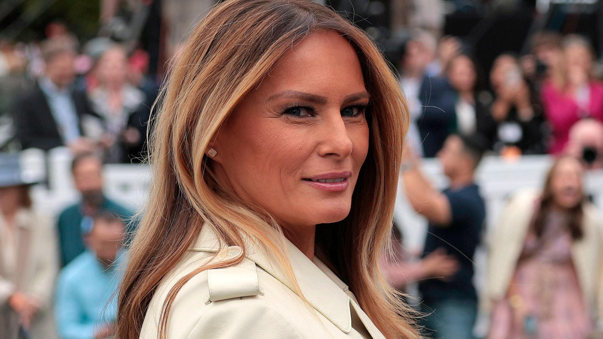 First Lady Melania Trump wears Meghan Markle-approved brand at the White House