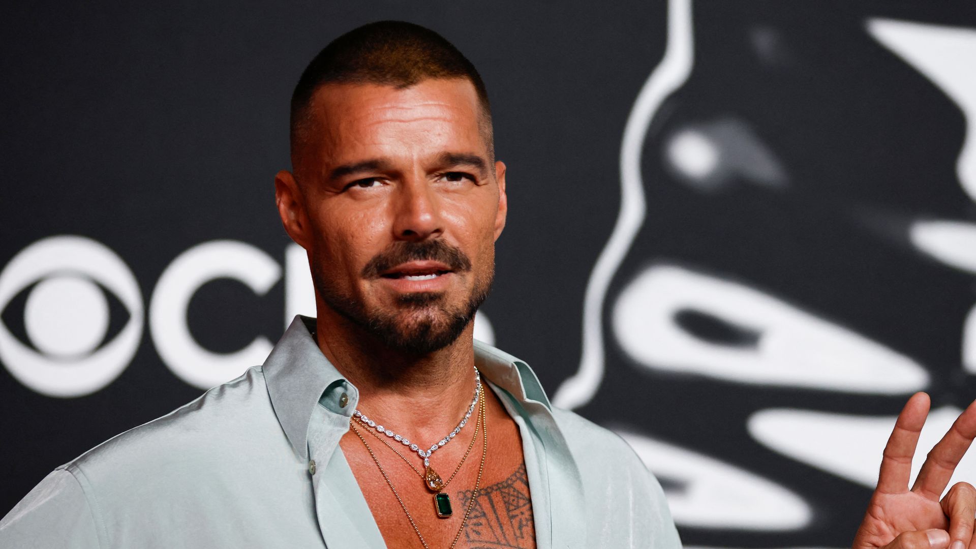 Ricky Martin bids farewell to 2025 from the French Alps with his children