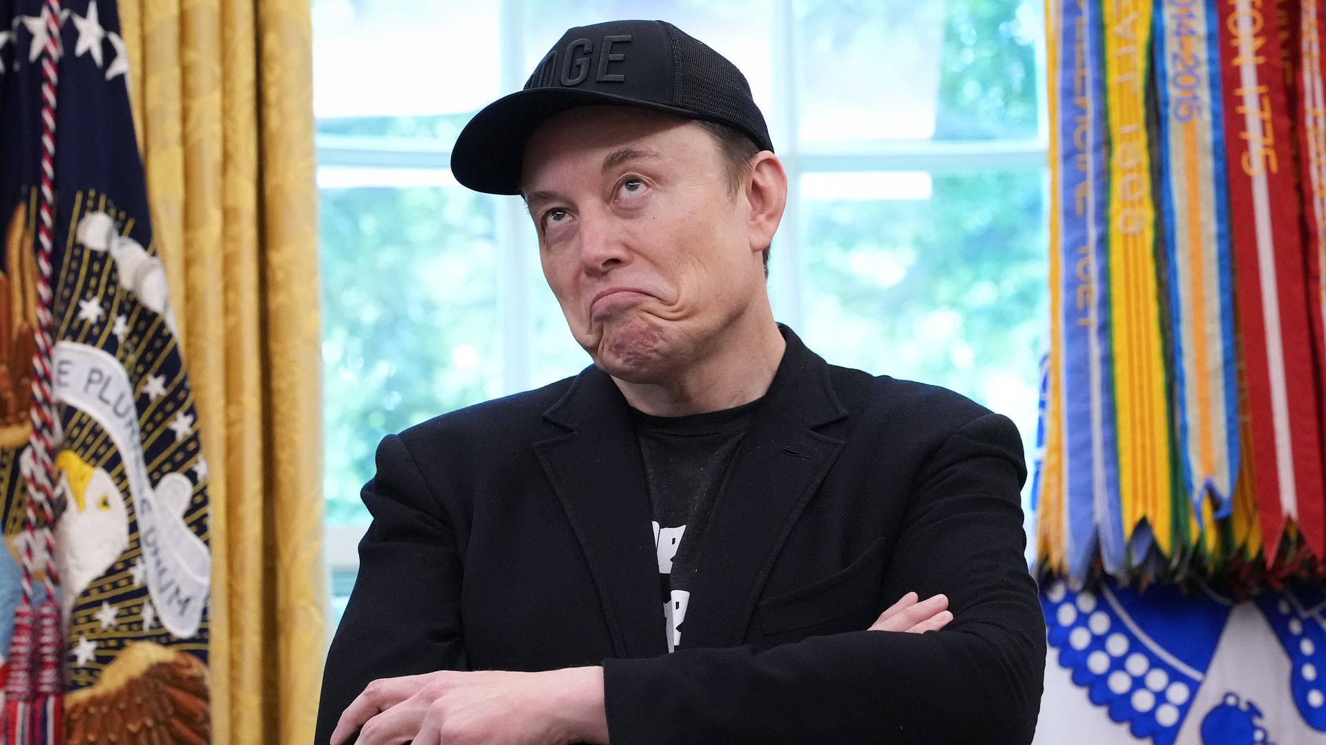 Elon Musk holds hands with son 'Lil X' during historic meeting with Chinese President Xi Jinping