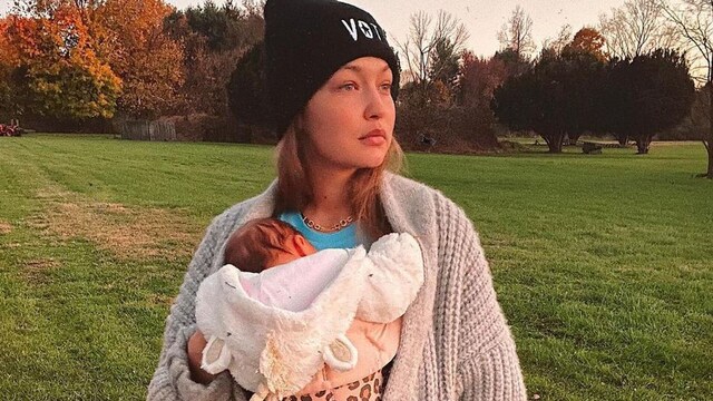 Gigi Hadid and new baby