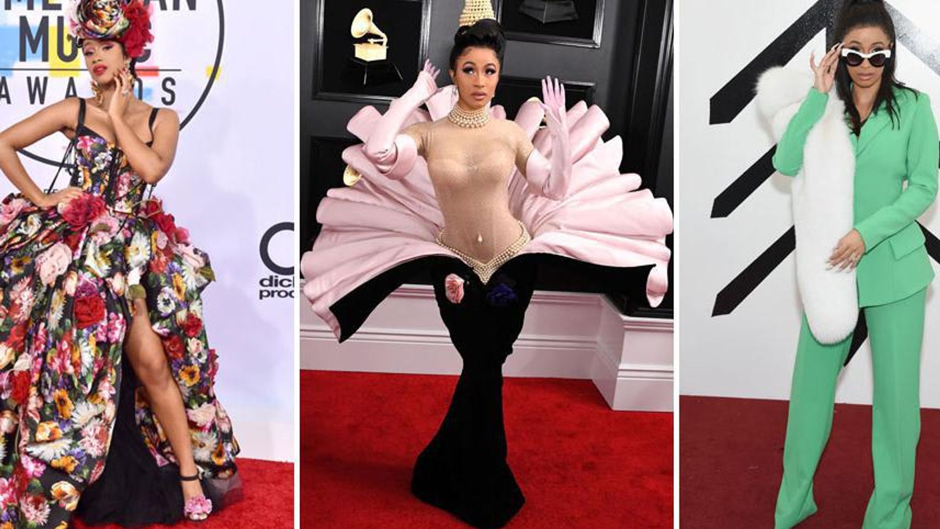 Extravagant and glamorous: Cardi B's most fashionable moments
