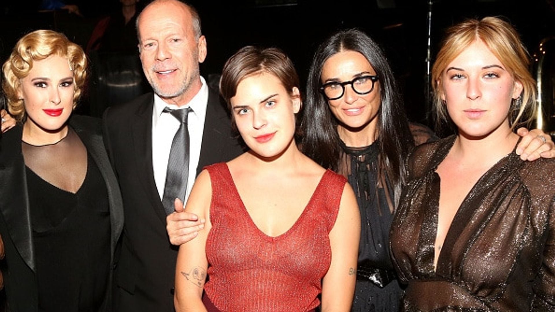 Demi Moore and Bruce Willis reunite at daughter Rumer's Broadway debut