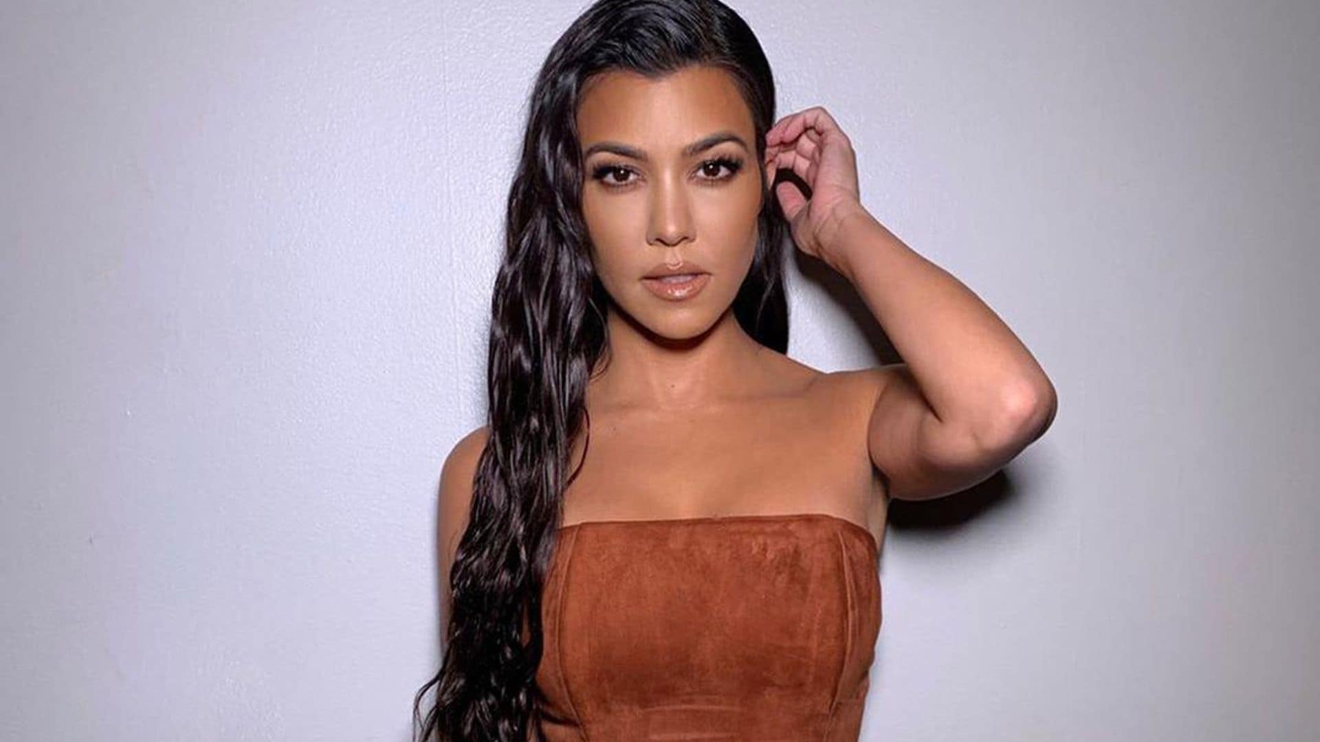Kourtney Kardashian showed off her athletic side while surfing in Malibu