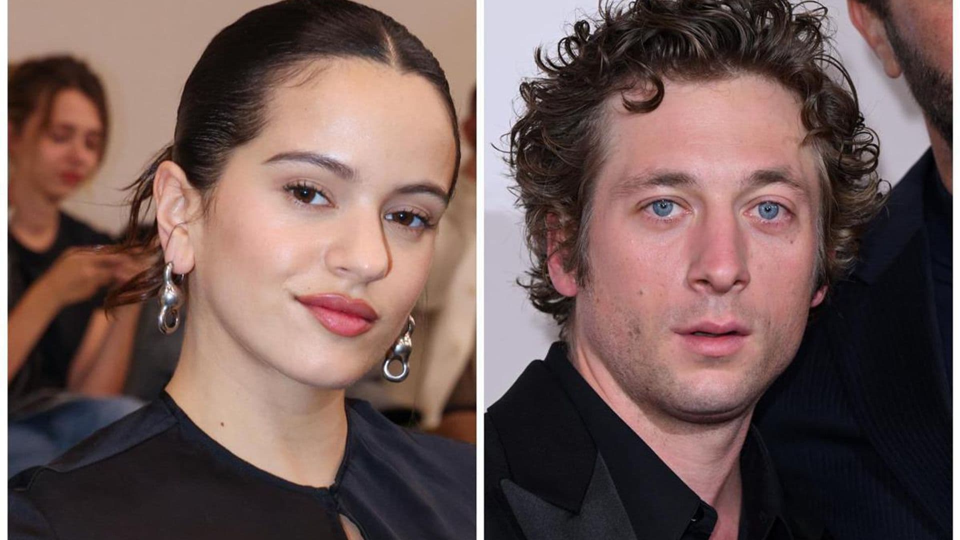 Rosalia and Jeremy Allen White hold hands after confirming romance