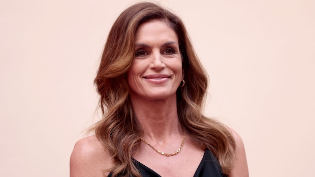 Cindy Crawford attends the opening night of OMEGA House Paris 2024 on July 27, 2024 in Paris, France