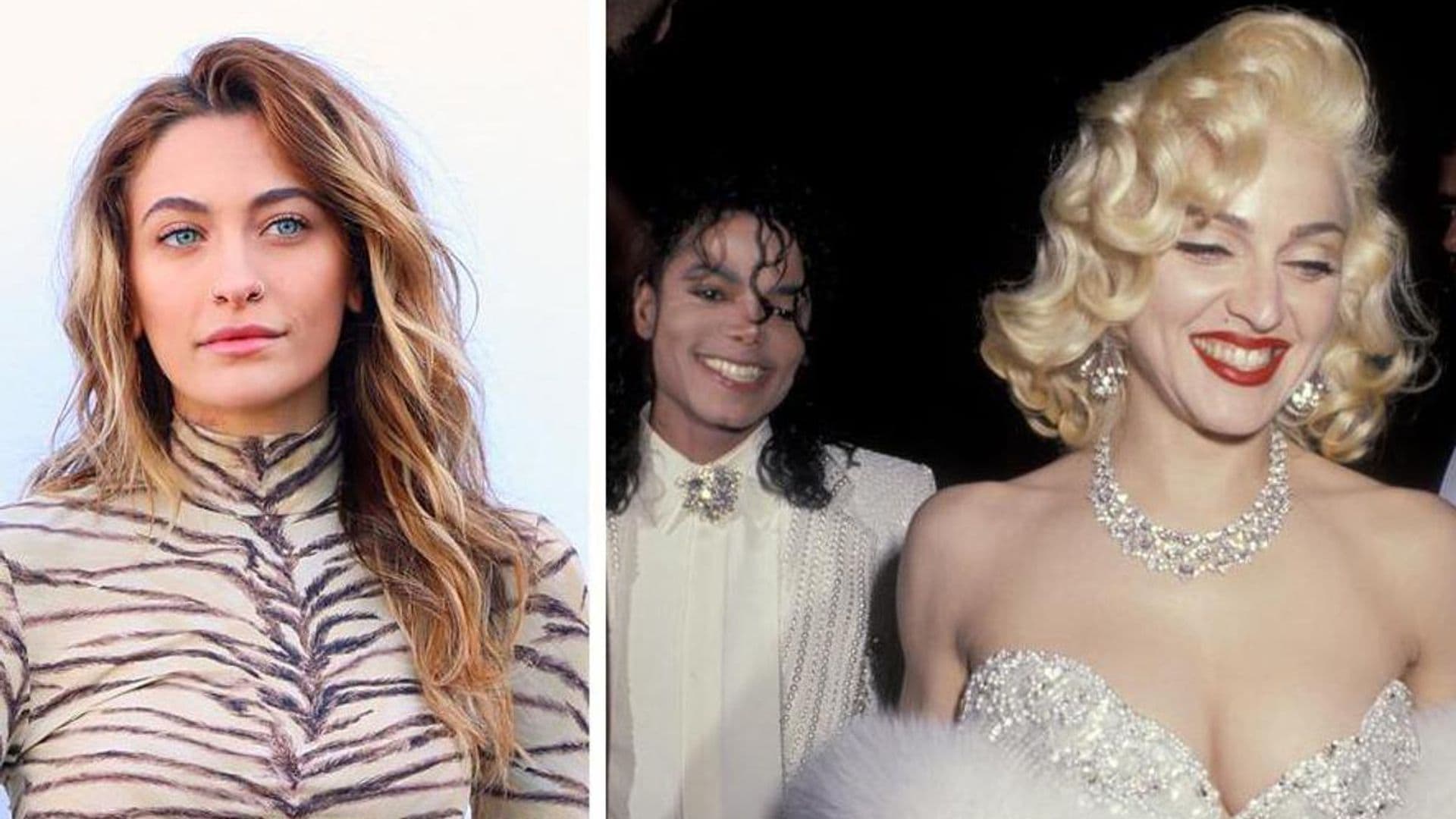 Paris Jackson watches Madonna’s Celebration tour which has a Michael Jackson tribute