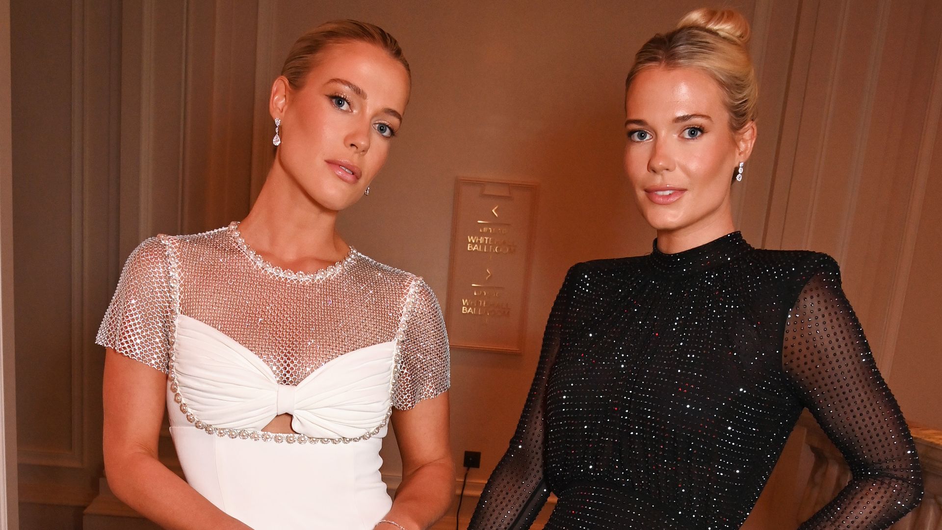 Princess Diana’s nieces Amelia and Eliza Spencer steal the spotlight at Zuhair Murad with ’80s power silhouettes