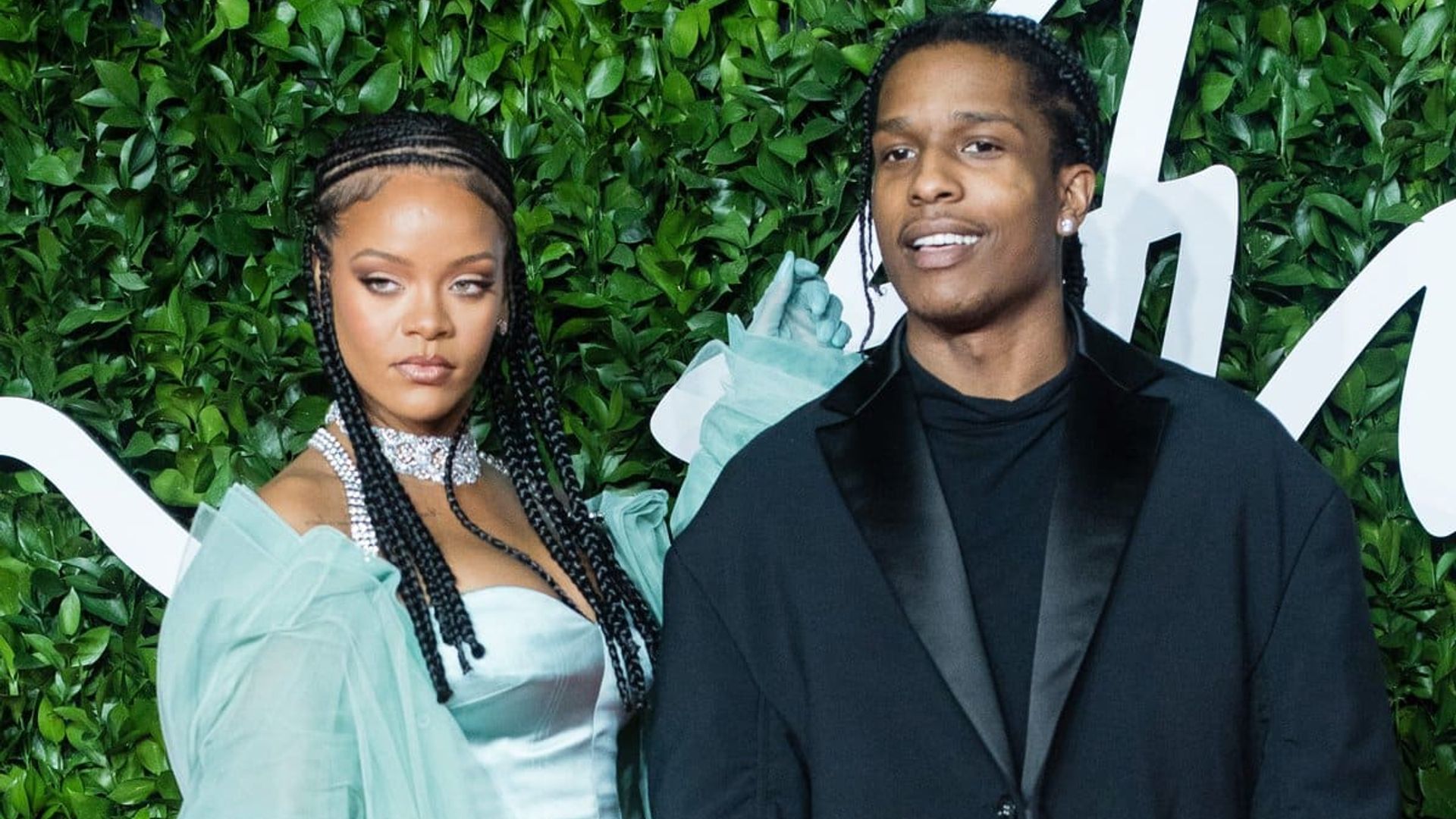 A$AP Rocky is giddy over his relationship with Rihanna